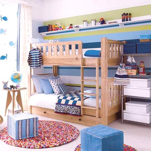 Dizajn dječje sobe za dječaka: 3 tehnike kontrasta