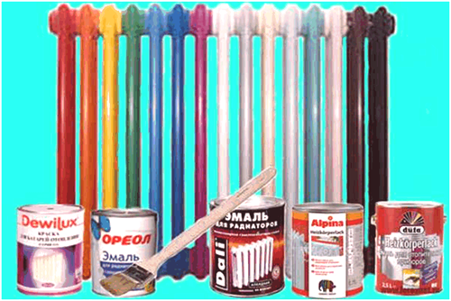 Paint za ogrevanje cevi - kako in kako se barve cevi za ogrevanje v stanovanju?