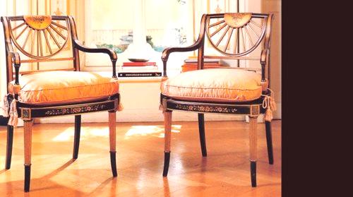 Дрвена столица са наслонима за руке: класична дрвена столица од дрвета
