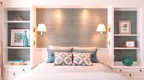 Ниша у спаваћој соби (33 слике): од сухозида преко кревета, дизајн нише, како украсити у оријенталном стилу