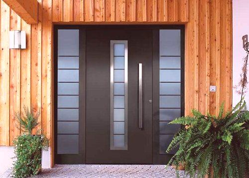 Немска входна метална врата: стомана, междинна, произведена в Германия