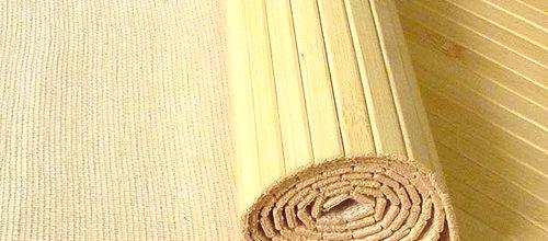 Obdelava sten in stropa z bambusovo krpo