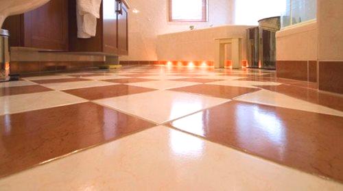 Подова плочка за подово отопление: керамични плочки за подово отопление, топлина допир